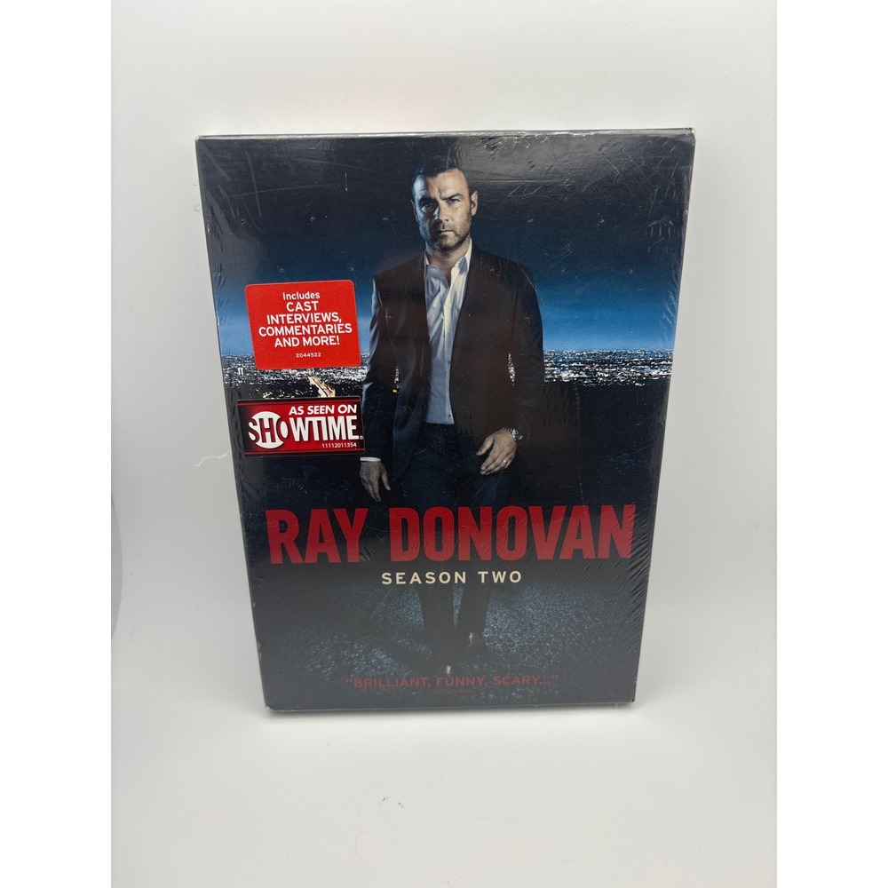 Ray Donovan Season Two DVD Showtime Liev Schreiber Crime Drama New Sealed